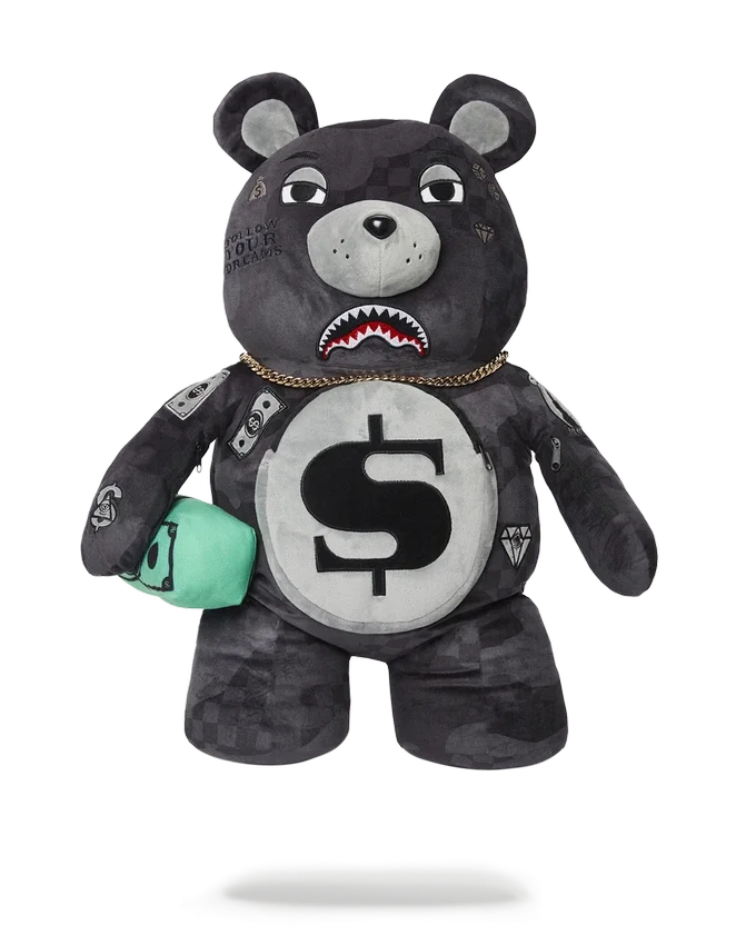3AM NEVER SLEEP MONEYBEAR TEDDYBEAR Σακίδια Πλάτης