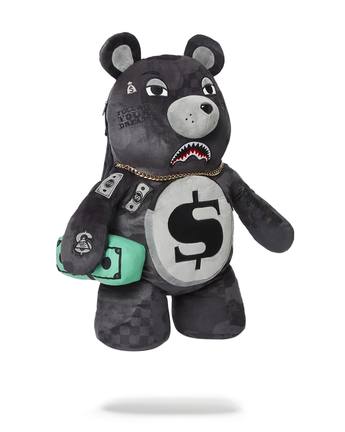 3AM NEVER SLEEP MONEYBEAR TEDDYBEAR Σακίδια Πλάτης