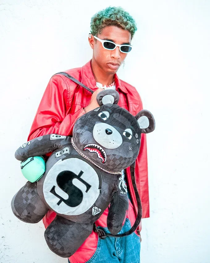3AM NEVER SLEEP MONEYBEAR TEDDYBEAR Σακίδια Πλάτης