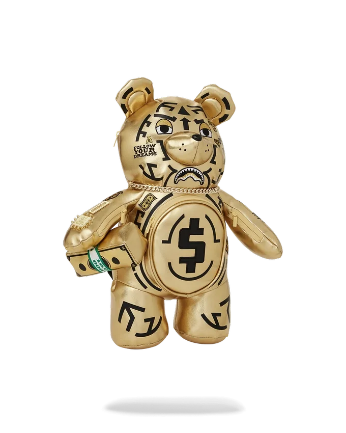 A.I.8 AFRICAN INTELLIGENCE PATH TO THE FUTURE II MEDIUM MONEYBEAR TEDDYBEAR Σακίδιο Πλάτης
