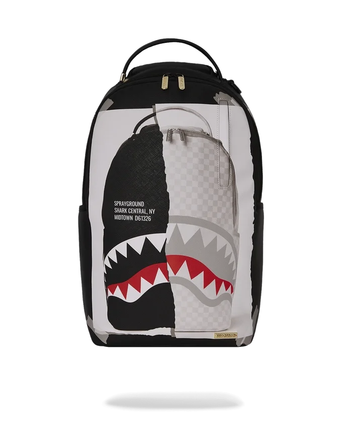 BAG ON BAG OPTICAL ILLUSION SHARKS IN PARIS Σακίδια Πλάτης