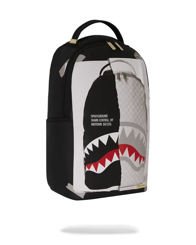 BAG ON BAG OPTICAL ILLUSION SHARKS IN PARIS Σακίδια Πλάτης