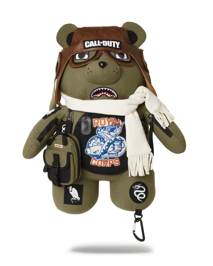 CALL OF DUTY AVIATOR FEARLESS MONEYBEAR TEDDYBEAR Σακίδιο Πλάτης