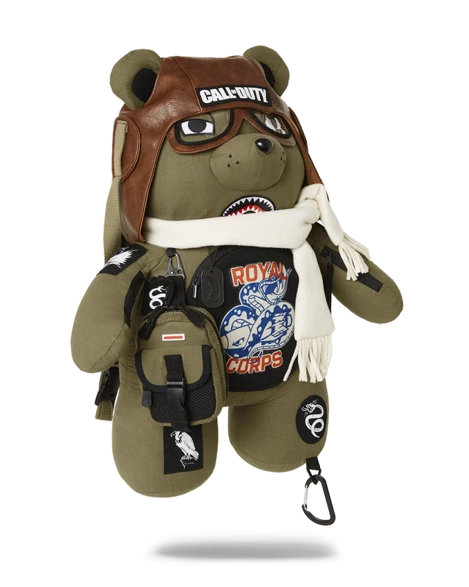 CALL OF DUTY AVIATOR FEARLESS MONEYBEAR TEDDYBEAR Σακίδιο Πλάτης