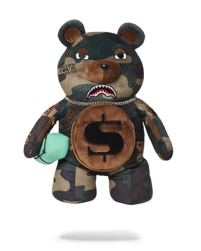 CAMOCHECK MONEYBEAR TEDDYBEAR Σακίδιο Πλάτης