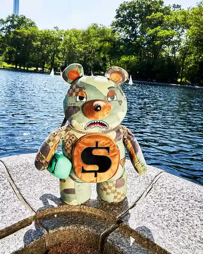CAMOCHECK MONEYBEAR TEDDYBEAR Σακίδιο Πλάτης
