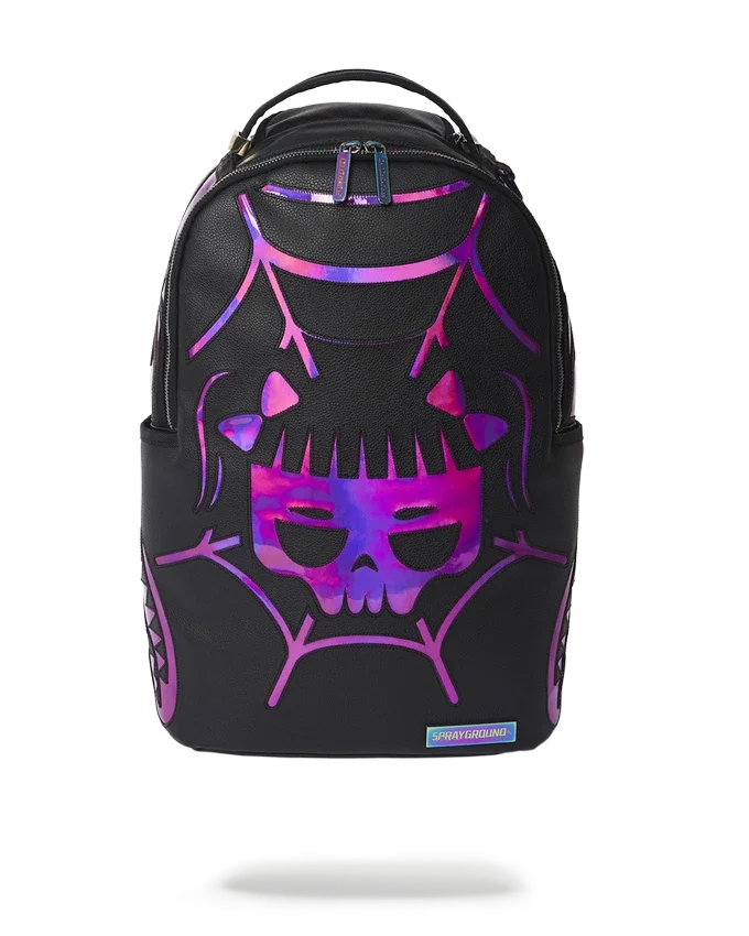 CAZZU IRIDESCENT CUT & SEW SPIDER SKULL Σακίδιο Πλάτης Shark (DLXV)