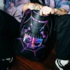 CAZZU IRIDESCENT CUT & SEW SPIDER SKULL Σακίδιο Πλάτης Shark (DLXV)