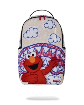 ELMO'S WORLD Σακίδια Πλάτης «SHARK SKETCH»