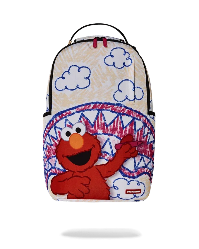 ELMO'S WORLD Σακίδια Πλάτης «SHARK SKETCH»