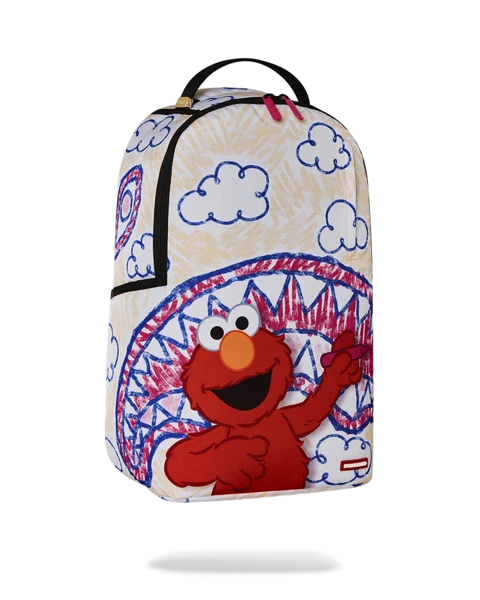 ELMO'S WORLD Σακίδια Πλάτης «SHARK SKETCH»