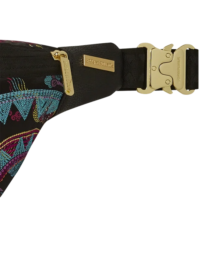 EMBROIDERED DRAGONS Savvy Τσάντα Χιαστί