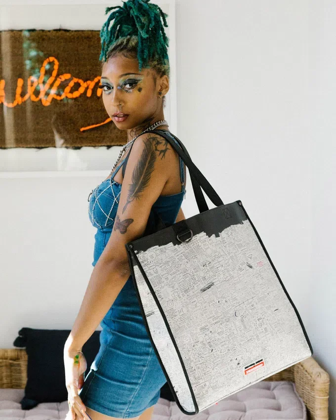 ΕΠΙΣΗΜΗ ΤΣΑΝΤΑ BASQUIAT PEGASUS 1987 LOFT Tote