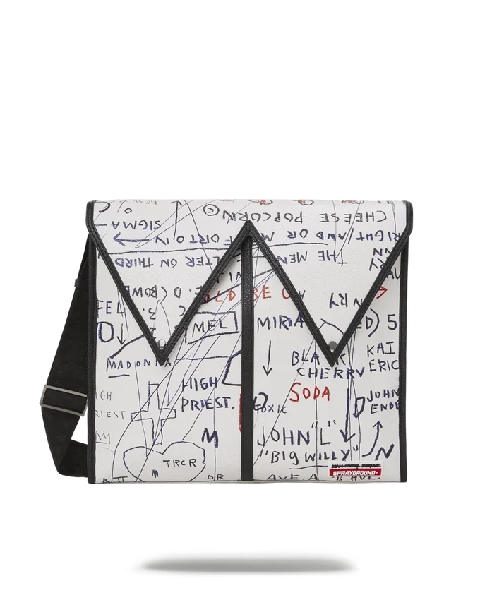 ΕΠΙΣΗΜΗ ΤΣΑΝΤΑ ΧΙΑΣΤΙ ΜΕΣΑΓΓΕΡ BASQUIAT UNTITLED (CHEESE POPCORN) 1983