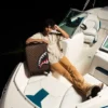 ΕΞΩΤΕΡΙΚΗ ΧΡΥΣΗ ΤΣΕΠΗ ΜΕ ΦΕΡΜΟΥΑΡ «Sharks in Paris» Αποσκευές JETSETTER