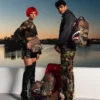 ΕΞΩΤΕΡΙΚΗ ΧΡΥΣΗ ΤΣΕΠΗ ΜΕ ΦΕΡΜΟΥΑΡ «Sharks in Paris» Αποσκευές JETSETTER