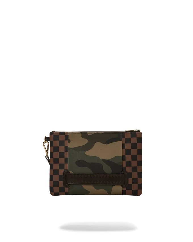ΕΞΩΤΕΡΙΚΗ ΧΡΥΣΗ ΤΣΕΠΗ ΜΕ ΦΕΡΜΟΥΑΡ SHARKS IN PARIS CROSSOVER CLUTCH
