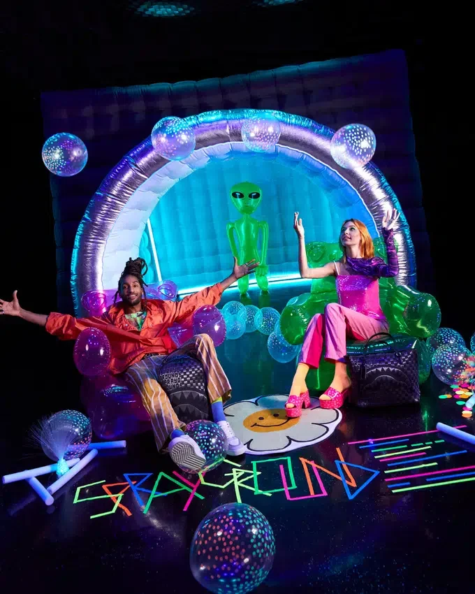 FIBER OPTIC LIGHTSHOW Τσάντες Tote