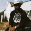 Φούτερ με κουκούλα COMPTON COWBOYS CITY RIDERS