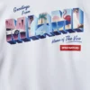 Φούτερ με κουκούλα MIAMI VICE (ΛΕΥΚΟ)