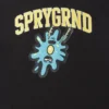 Φούτερ με κουκούλα Spongebob SPLAT (ΜΑΥΡΟ)