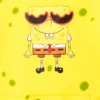 Φούτερ με κουκούλα Spongebob Spongebob (ΚΙΤΡΙΝΟ)