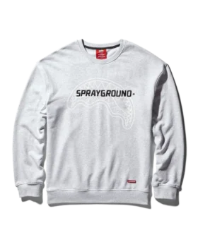 ΦΟΥΤΕΡ SPRAYGROUND ΜΕ ΣΤΡΟΓΓΥΛΟ ΛΑΙΜΟ (ΑΝΟΙΧΤΟ ΓΚΡΙ)