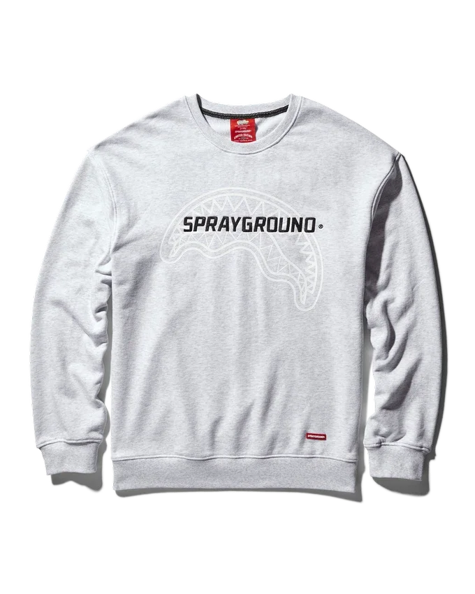 ΦΟΥΤΕΡ SPRAYGROUND ΜΕ ΣΤΡΟΓΓΥΛΟ ΛΑΙΜΟ (ΑΝΟΙΧΤΟ ΓΚΡΙ)