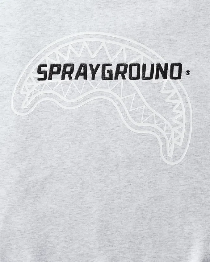 ΦΟΥΤΕΡ SPRAYGROUND ΜΕ ΣΤΡΟΓΓΥΛΟ ΛΑΙΜΟ (ΑΝΟΙΧΤΟ ΓΚΡΙ)