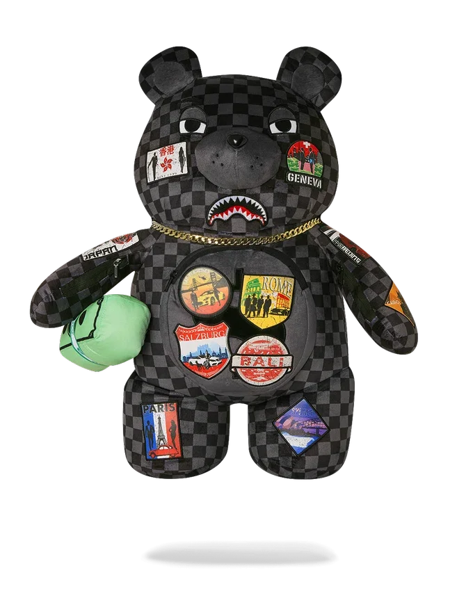 GLOBAL MOGUL UNLIMITED MILES MONEYBEAR TEDDYBEAR Σακίδια Πλάτης
