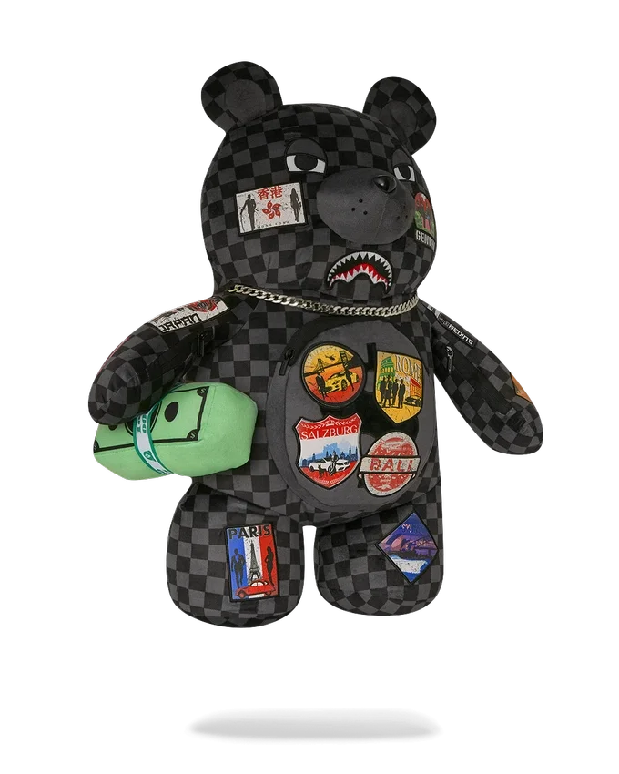 GLOBAL MOGUL UNLIMITED MILES MONEYBEAR TEDDYBEAR Σακίδια Πλάτης
