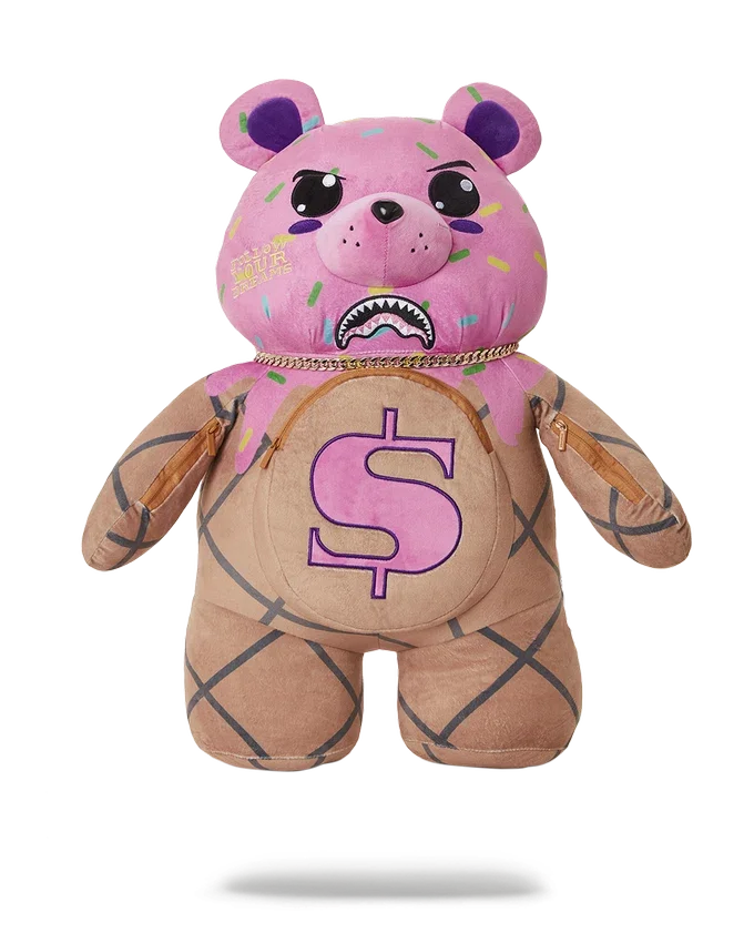 I SCREAM MONEYBEAR TEDDYBEAR ΣΑΚΙΔΙΟ Πλάτης