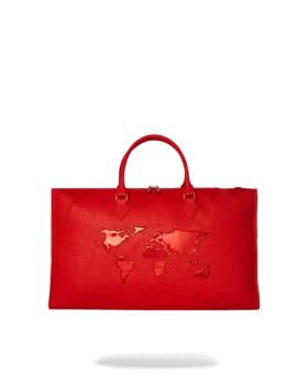 JAMES FIRST CLASS RUBY RED ΠΥΡΑΜΙΔΑΚΙΣΤΟΣ ΣΑΚΟΣ ΛΑΡΓΟΣ