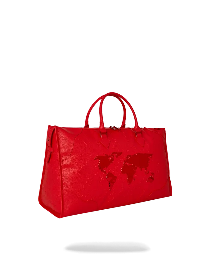JAMES FIRST CLASS RUBY RED ΠΥΡΑΜΙΔΑΚΙΣΤΟΣ ΣΑΚΟΣ ΛΑΡΓΟΣ