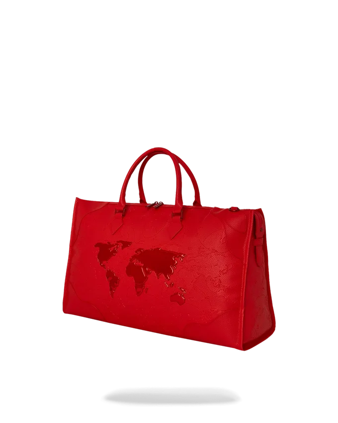 JAMES FIRST CLASS RUBY RED ΠΥΡΑΜΙΔΑΚΙΣΤΟΣ ΣΑΚΟΣ ΛΑΡΓΟΣ