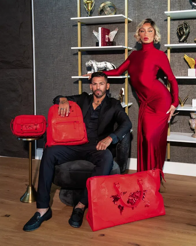 JAMES FIRST CLASS RUBY RED Τσάντες Χιαστί