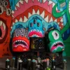 Σακίδια Πλάτης BLINKY SHARK σε συνεργασία με τον καλλιτέχνη JORGE RODRIGUEZ
