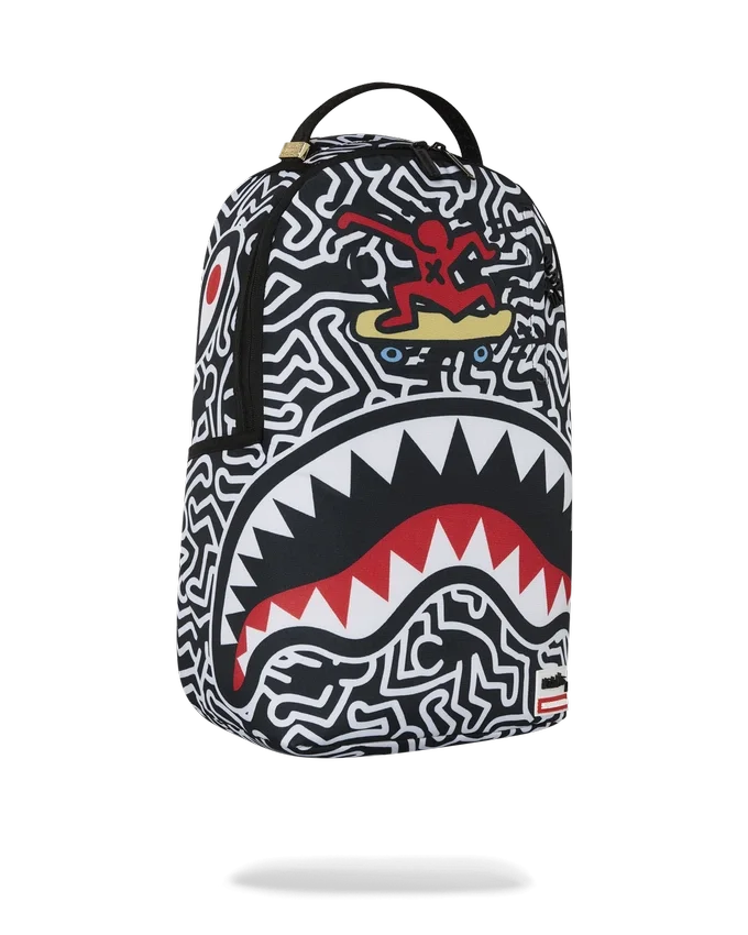 KEITH HARING SKATER SHARK DLXSR Σακίδιο Πλάτης