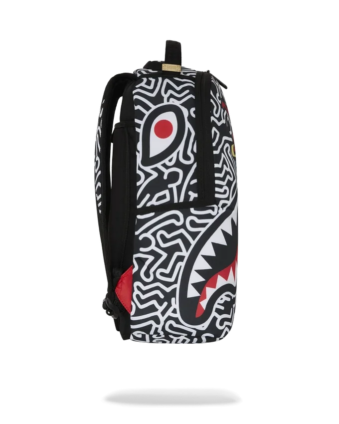KEITH HARING SKATER SHARK DLXSR Σακίδιο Πλάτης