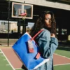 KEITH HARING THE BIG BLUE PURSE ART TOTE