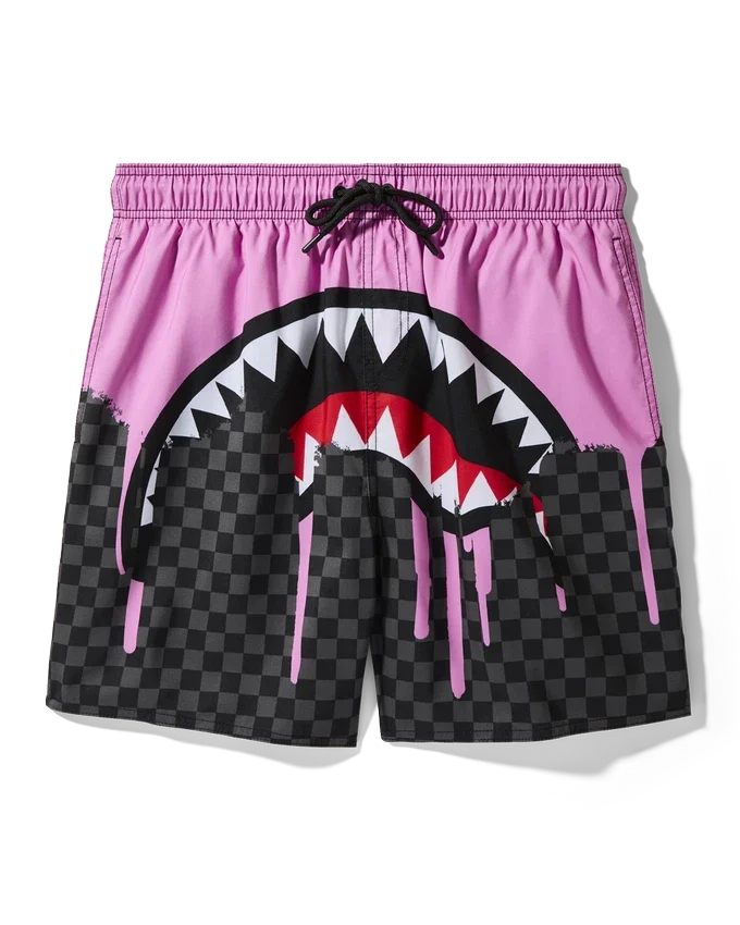 ΜΑΓΙΟ OCEAN DRIP CHECK SWIM SHORT