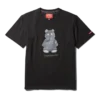 ΜΑΚΡΥΜΑΝΙΚΟ Τ-SHIRT ΜΕ ΓΡΑΦΙΚΟ «MONEY BEAR» (ΜΑΥΡΟ)