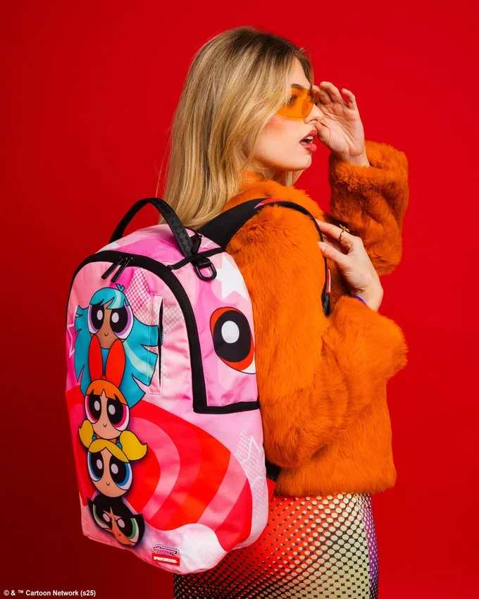 Μίνι Σακίδια Πλάτης POWERPUFF GIRLS STACKED