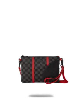 MONACO SHARK CLUB CROSSOVER CLUTCH ΜΕ ΙΜΑΝΤΑ ΩΜΟΥ
