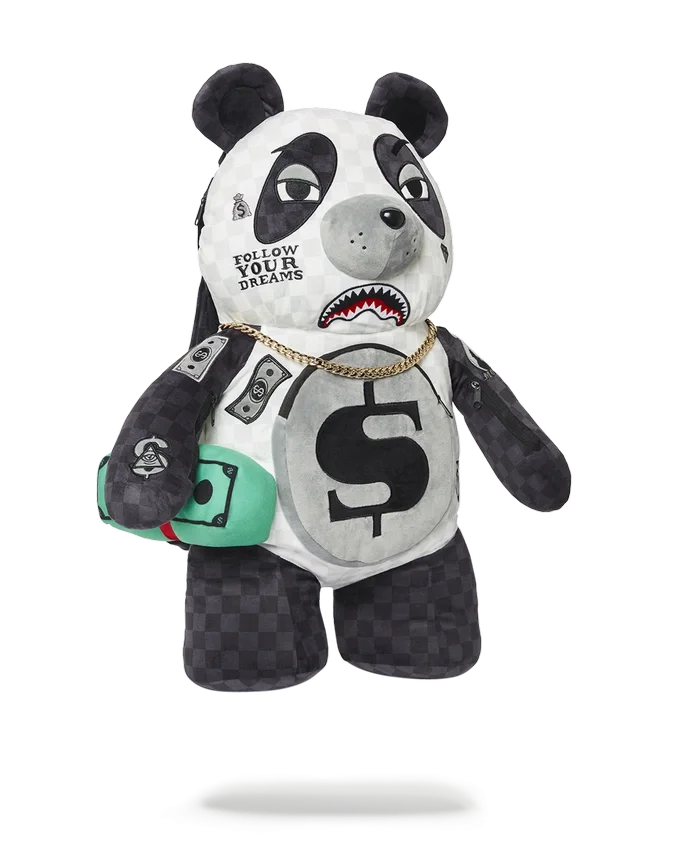 MONEYBEAR TEDDYBEAR Σακίδιο Πλάτης PANDA PANDA PANDA