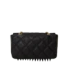 NOIR QUILT ΧΡΥΣΗ ΑΛΥΣΙΔΑ Τσάντες Χειρός ΣΕ ΣΧΗΜΑ ΚΑΡΧΑΡΙΑ