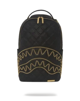 NOIR QUILT GOLD CHAIN Σακίδιο Πλάτης Shark (DLXV)
