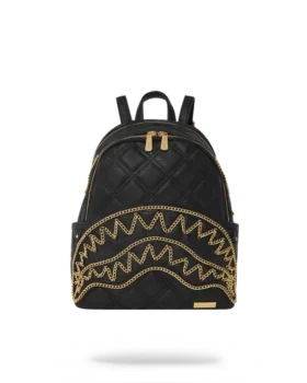 NOIR QUILT GOLD CHAIN Shark SAVAGE Σακίδια Πλάτης
