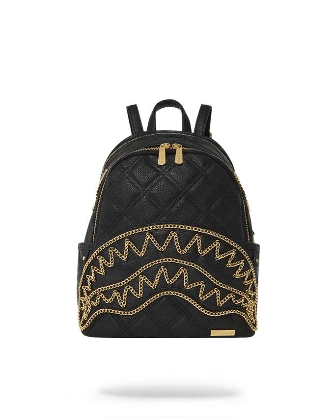 NOIR QUILT GOLD CHAIN Shark SAVAGE Σακίδια Πλάτης