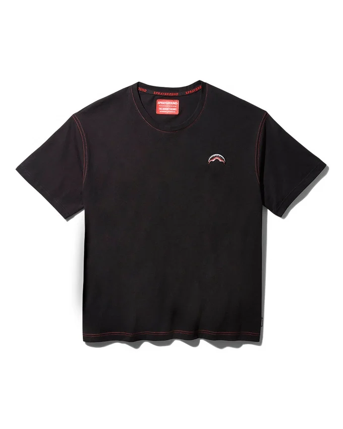OVER SHARK T-SHIRT (ΜΑΥΡΟ)